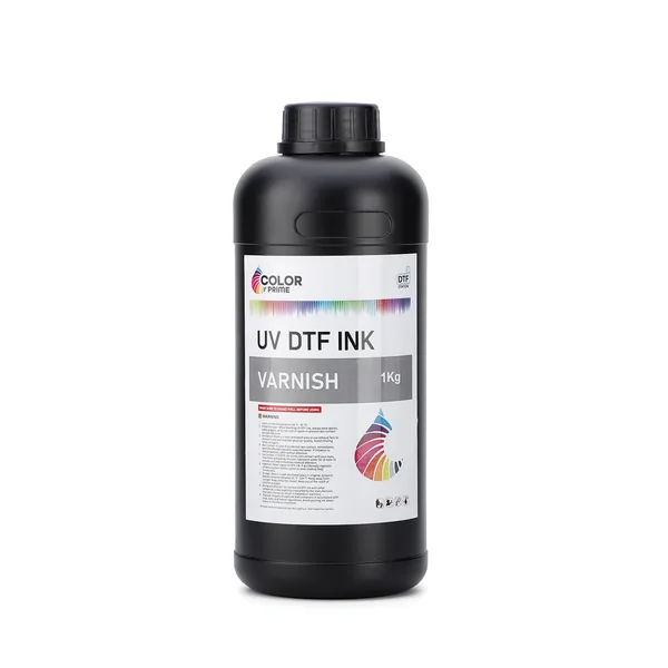 UV DTF Inkt 1 liter Wit en Varnish — detail 1